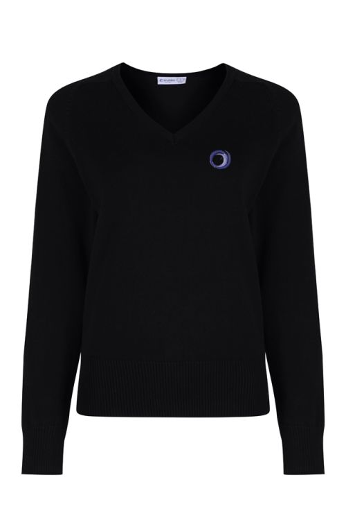 Girls Fit Cotton Jumper with Outwood Academy logo