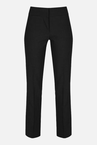 femiss Girls Black School Trousers Straight Leg Stretch Women Office Work  Trouser (Grey-Boot-6) : : Fashion