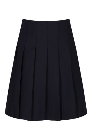 Junior girls stitch down pleat skirt