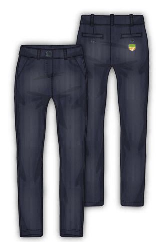 Girls Navy Trousers